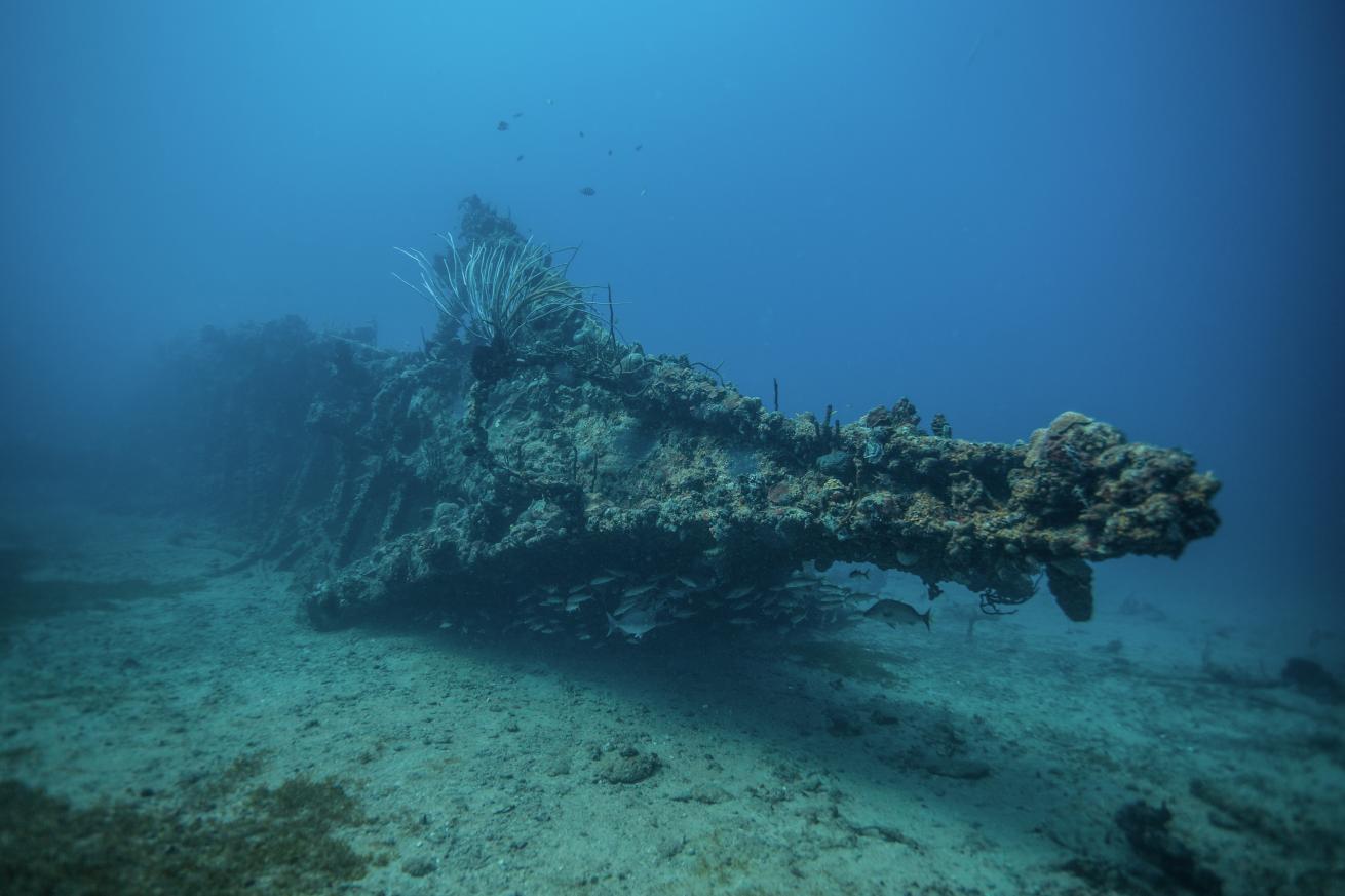 RMS Rhone Bowsprit