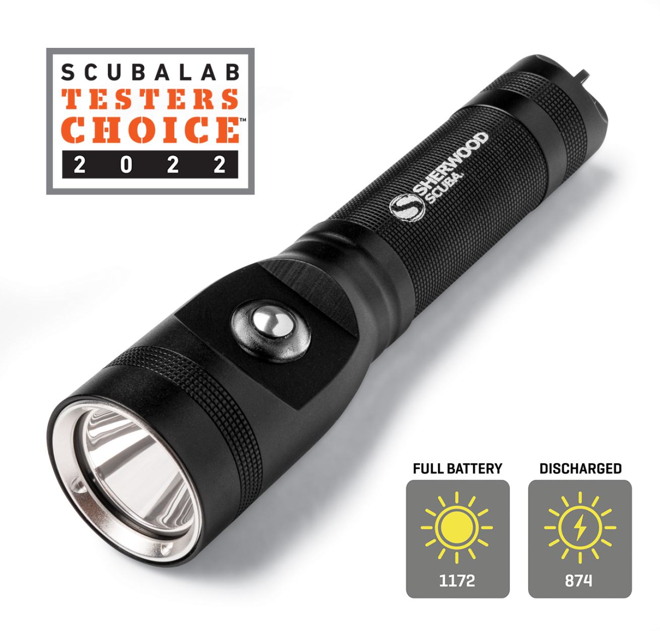 sherwood dive light scuba